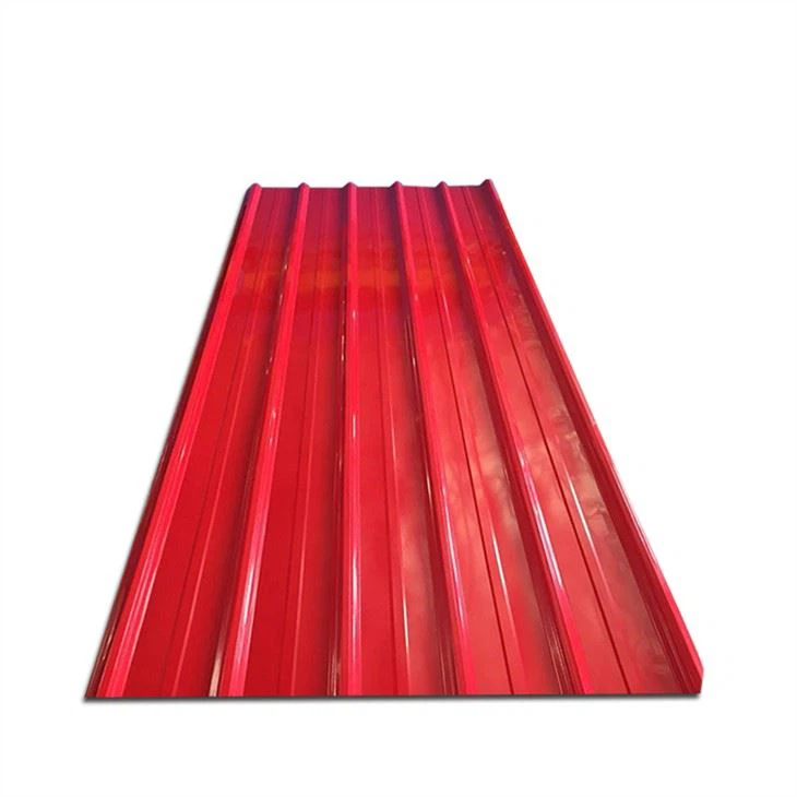 Làmines ondulades galvanitzades recobertes de color de calibre 20