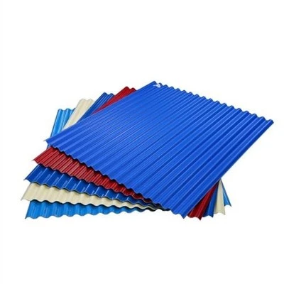 Fulls ondulats galvanitzats recoberts de color