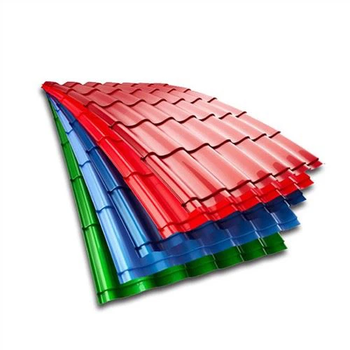 Ppgi color recobert d'acer ondulat sostre de sostre