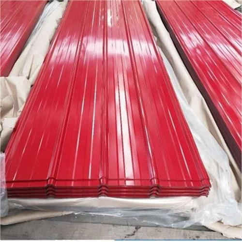 PE color recobert d'acer galvanitzat corrugat