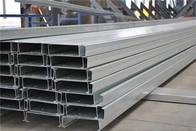 S350GD ZM275 Channel Steel lliurat a projectes de muntatge solar a Europa i O...